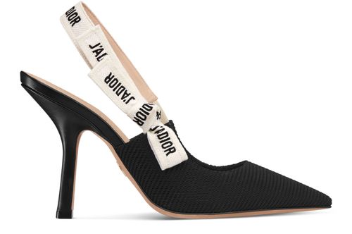 DIOR J'Adior  technical fabric slingbacks