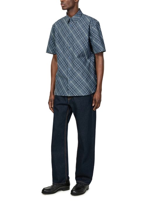 BURBERRY Check cotton shirt