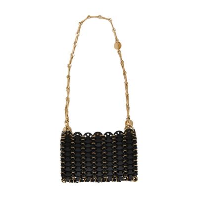 Rabanne Nano 1969 Shoulder Bag In Black