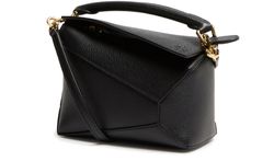 Puzzle Edge Mini leather top-handle bag