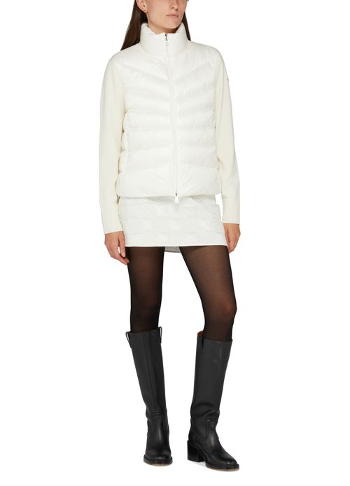 MONCLER Bi-material jacket