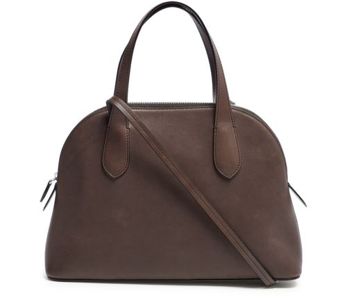 THE ROW Peggy leather clutch bag