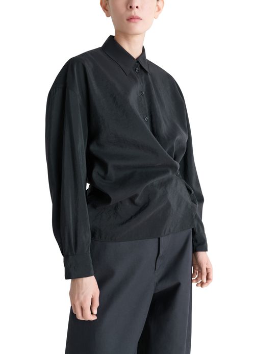LEMAIRE Straight collar twisted shirt
