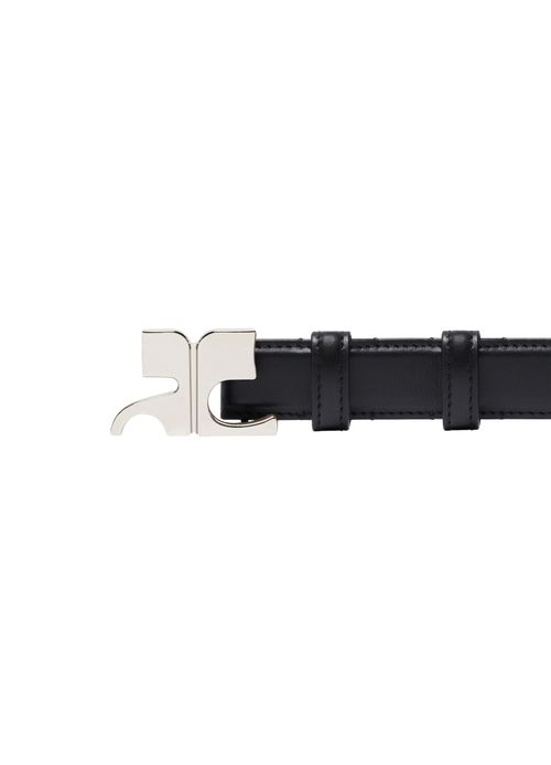 COURREGES Ceinture AC en cuir 25 mm