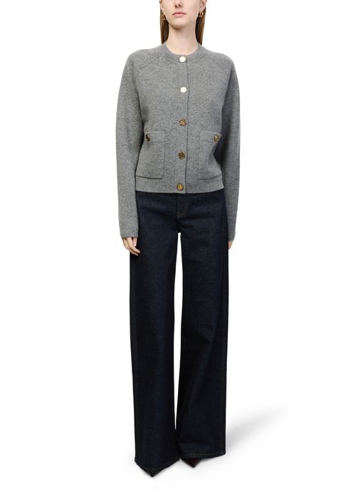 TOTEME Hammered button cardigan