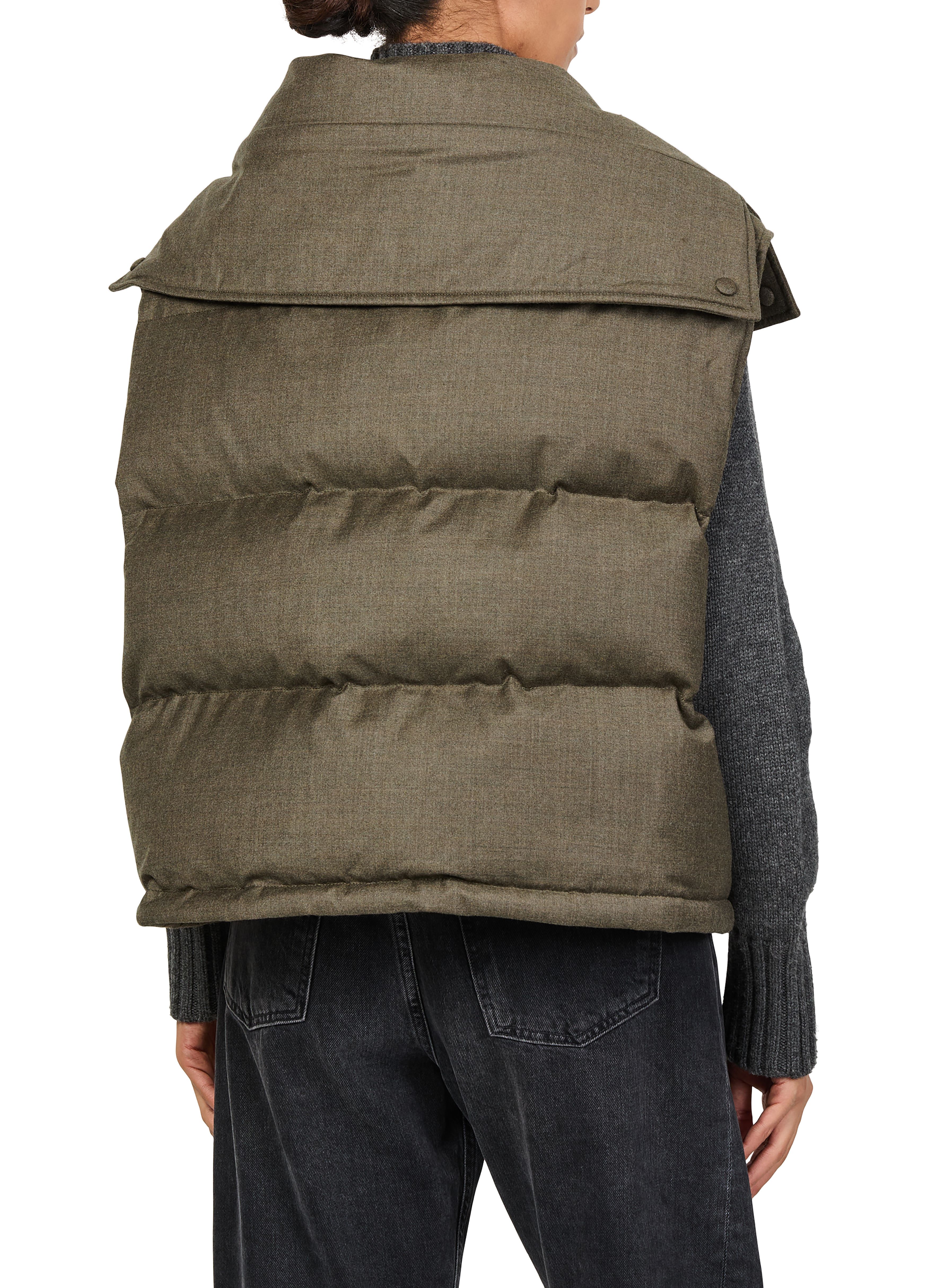 Short fox fur gilet 6