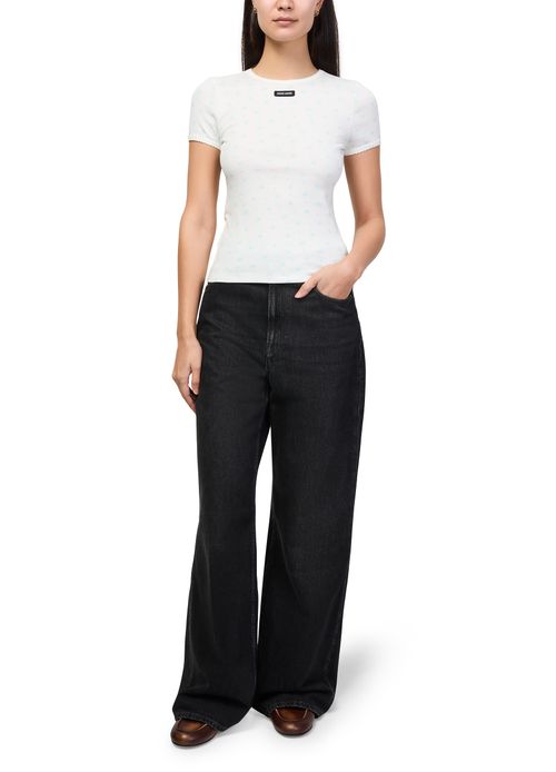 MIU MIU Floral print t-shirt