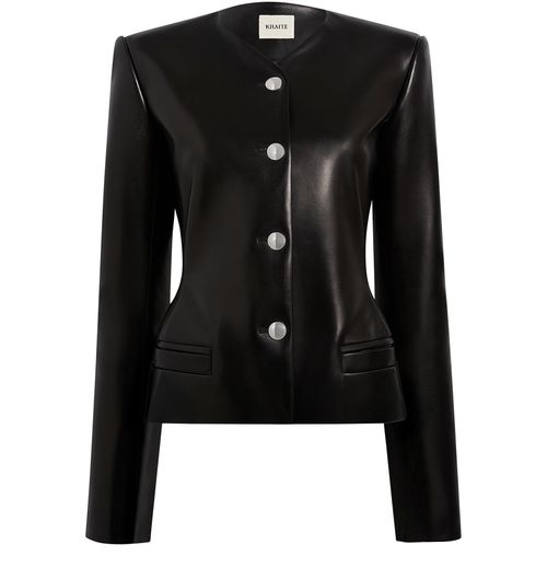 KHAITE Nara leather jacket