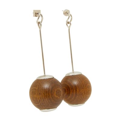 JACQUEMUS NODO LARGE EARRINGS 