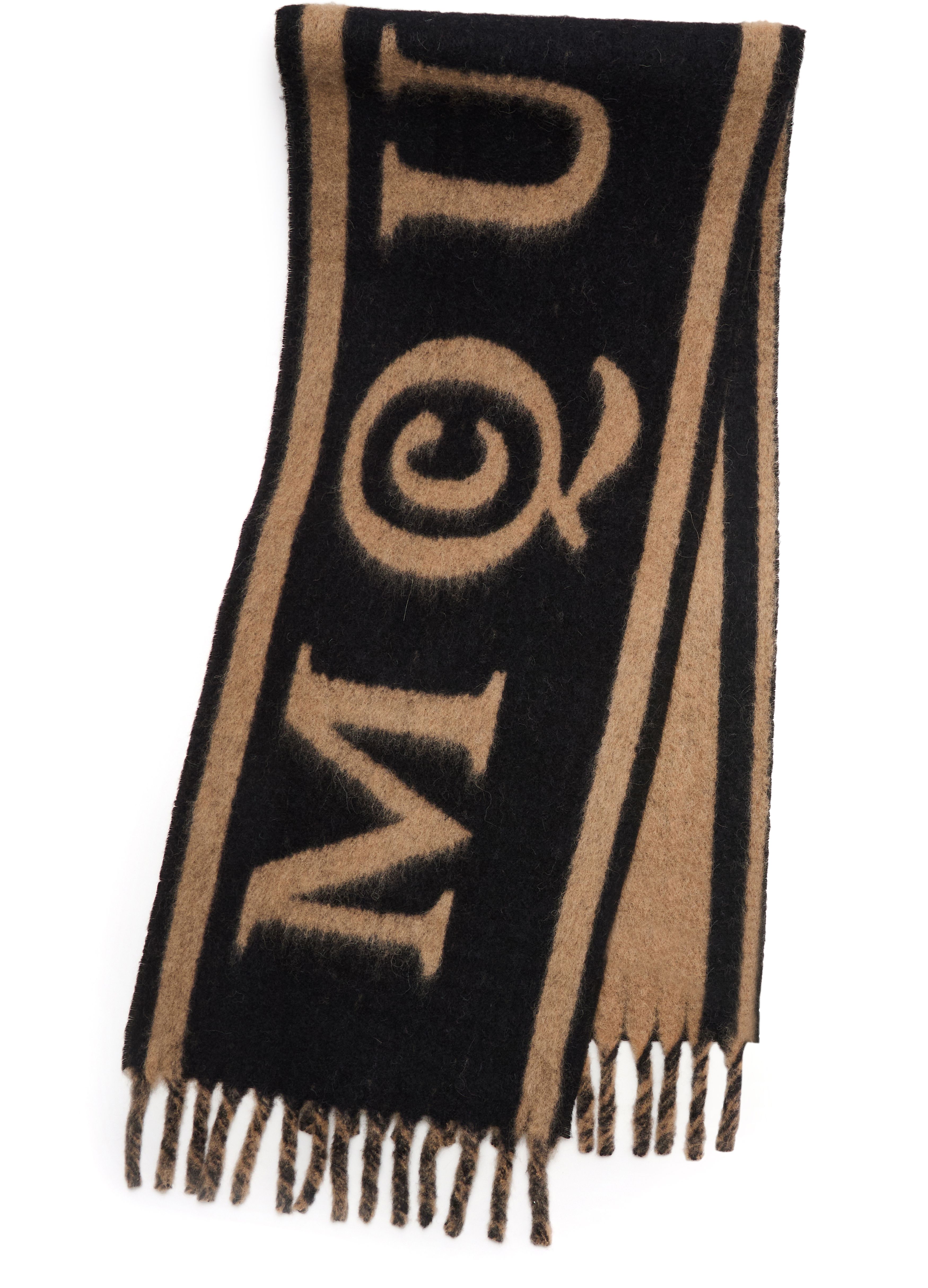 Cosy Mcqueen Stri scarf thumbnail 3