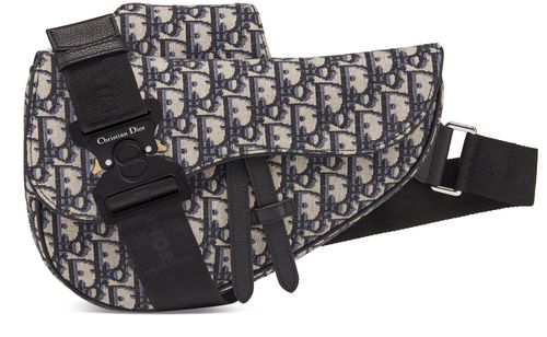 DIOR Sac Saddle Toile D Oblique