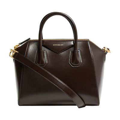 Givenchy Small Antigona Bag In Brown