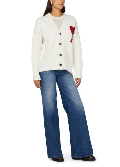AMI PARIS Ami de cœur cardigan 