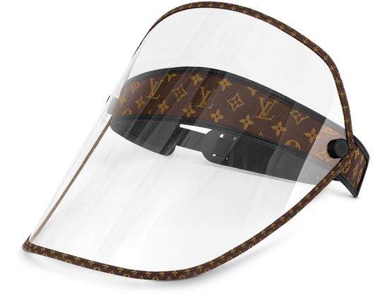 Women's LV Shield Visor, LOUIS VUITTON