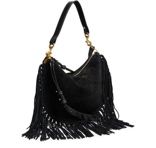 ISABEL MARANT Oskan soft zipped shoulder bag