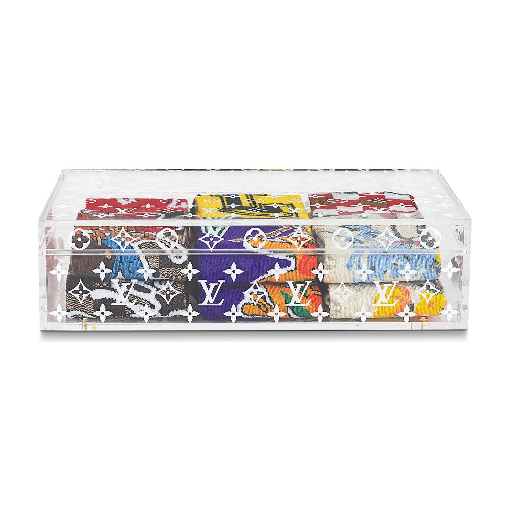 LV Archives Set Of 6 Socks thumbnail 8