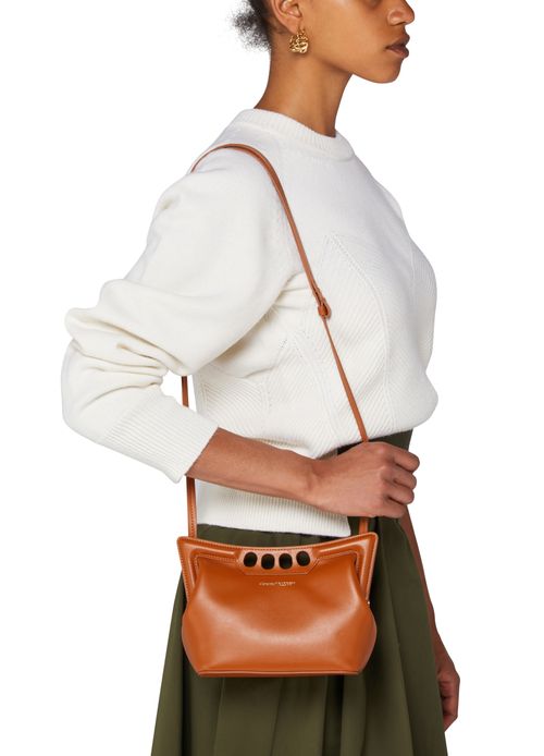 MCQUEEN The Peak mini shoulder bag