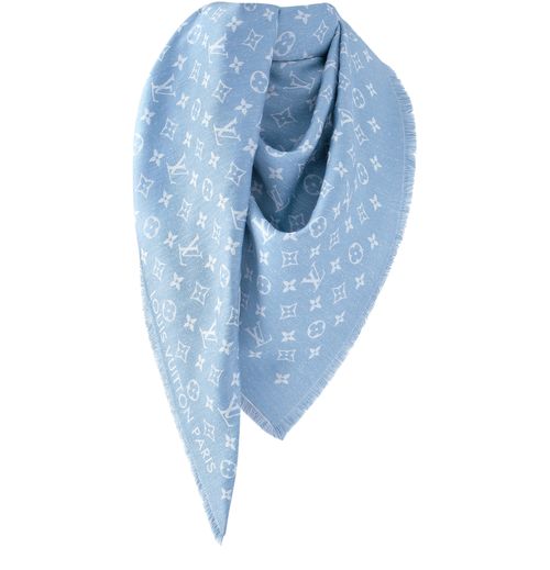 LOUIS VUITTON My Daily Denim Shawl