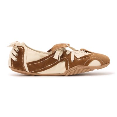 Acne Studios Lace-up Sneakers In Off-white