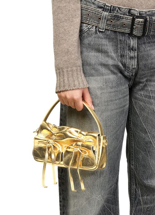 ACNE STUDIOS Micro metallic multi-pocketed bag