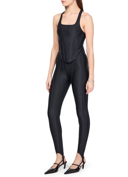 MUGLER Sleeveless top