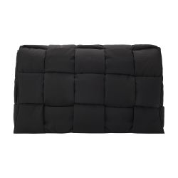 Bottega Veneta® Padded Tech Cassette in Black. Shop online now.
