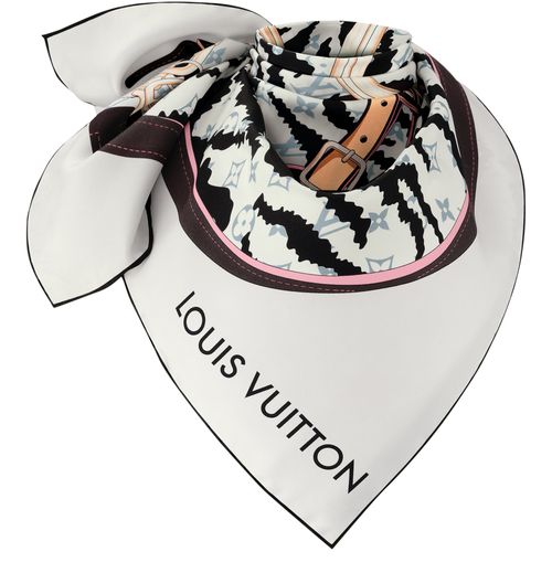 LOUIS VUITTON Tigergram Square 90