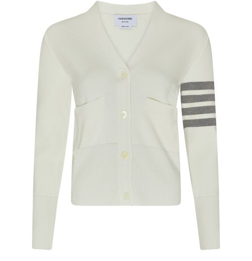 THOM BROWNE 4-Bar cardigan