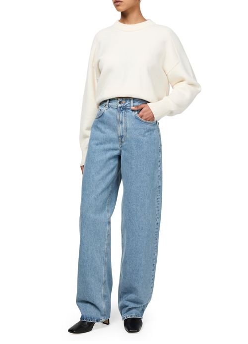 LOULOU STUDIO Samur straight leg jeans