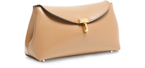 TOTEME T-Lock mini leather pouch