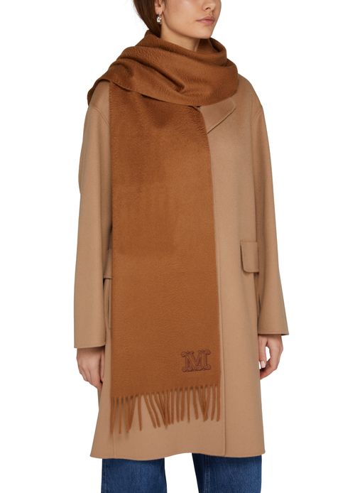 MAX MARA Wsdalia logo scarf