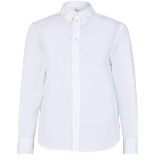 CELINE Relaxed shirt in cotton poplin