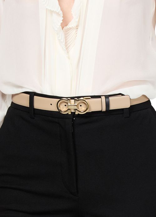 FERRAGAMO Ceinture réversible et réglable Gancini