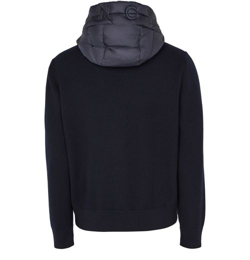 MONCLER Bi-material jacket