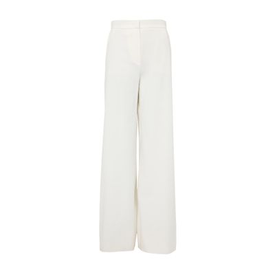 Max Mara Wide Pants In White