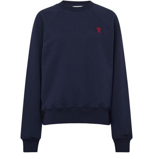 AMI PARIS Rundhals-Sweatshirt Ami de Cœur