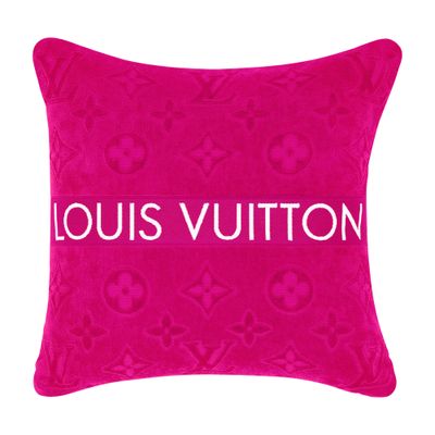 Louis Vuitton Lvacation Beach Pillow In Pink