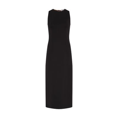 Max Mara Sevres Midi Dress In Black