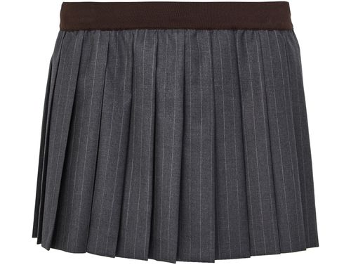 MIU MIU Pleated mini skirt