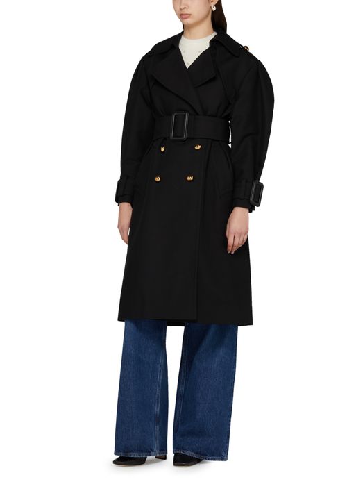 ZIMMERMANN Crush barrel trench coat