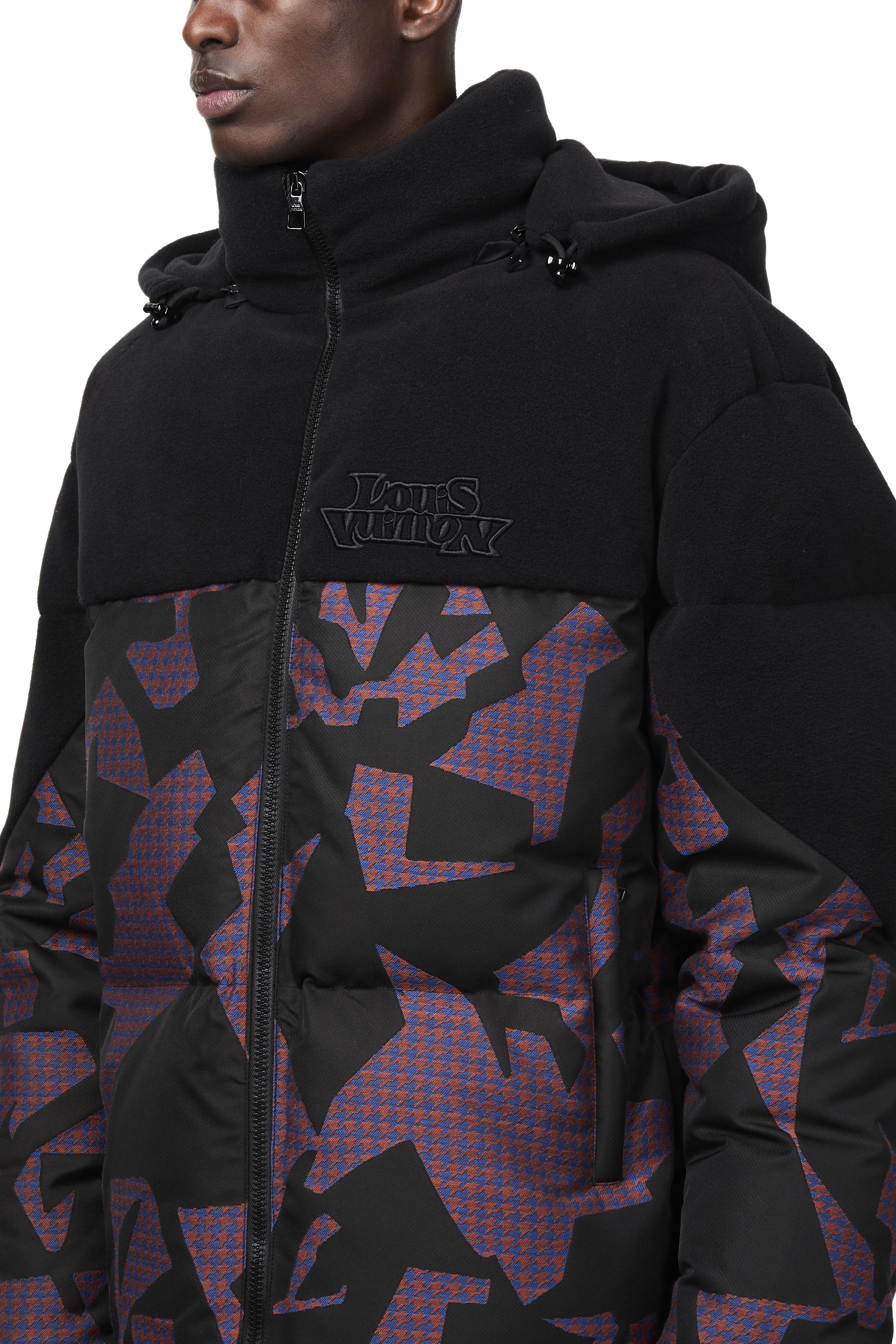 Bimaterial Hooded Down Jacket thumbnail 3
