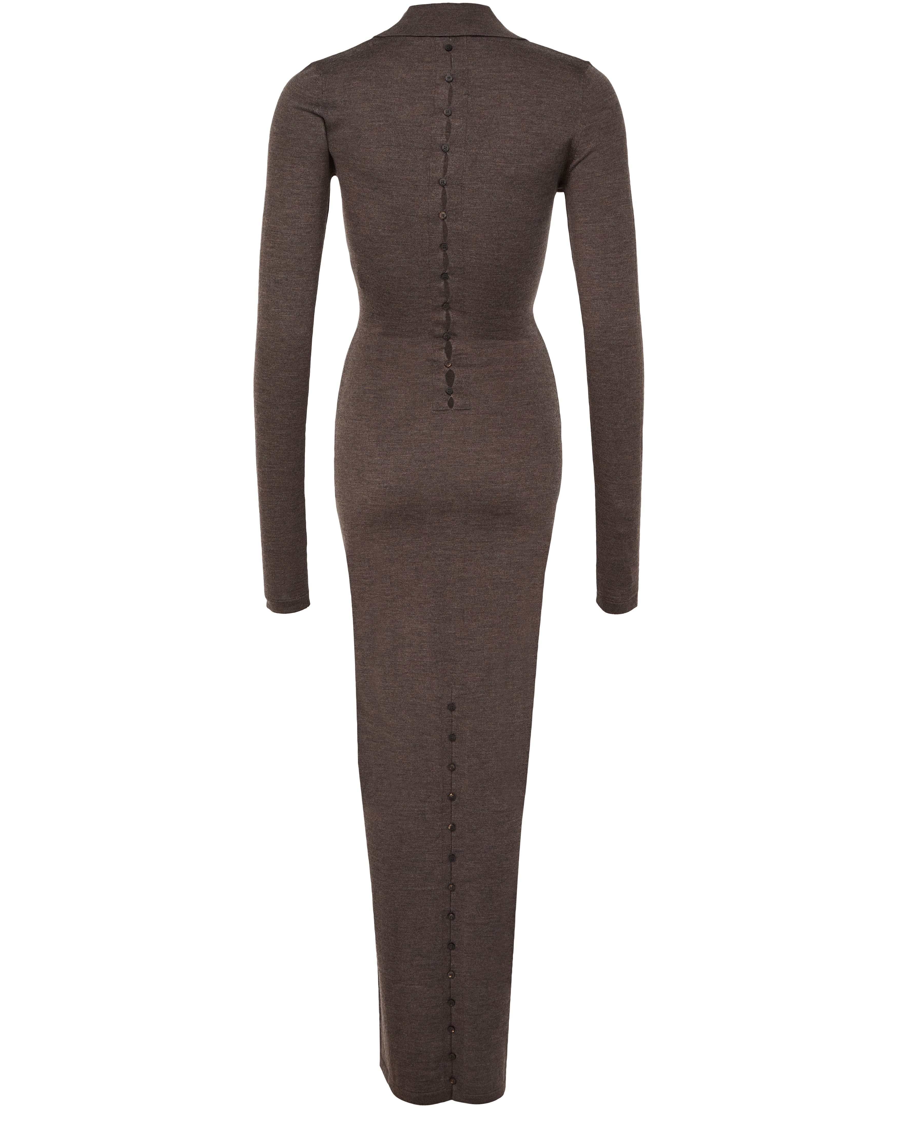 The Merino polo dress thumbnail 3