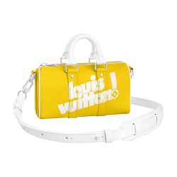 yellow lv bag