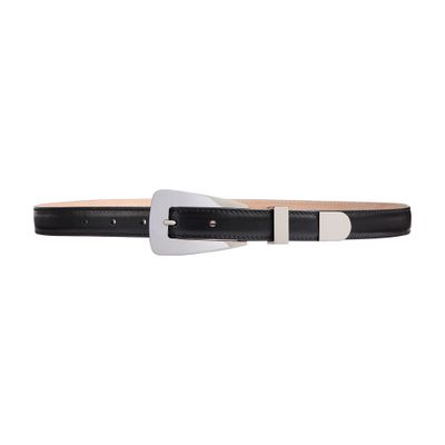 Khaite Lucca Belt In Black