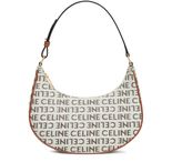 Ava bag in textile with Celine all-over - CELINE