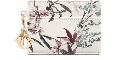 DIOR Lady Dior Freesia Card Holder