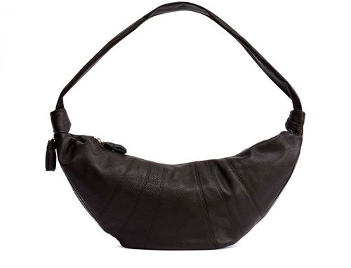 LEMAIRE Large grained leather Croissant bag