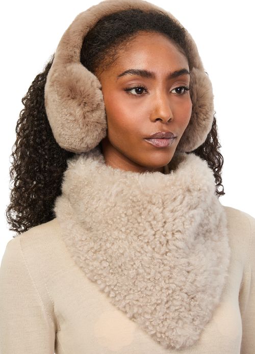 YVES SALOMON Sheepskin chapka