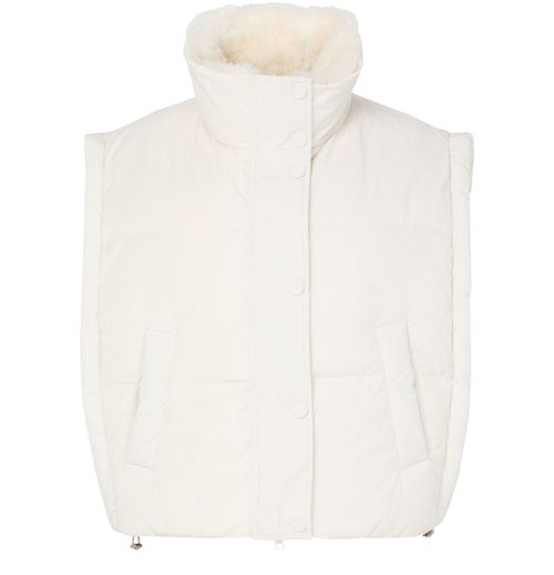 YVES SALOMON Short sheepskin gilet
