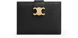 Medium wallet Celine Victoire in supple calfskin - CELINE